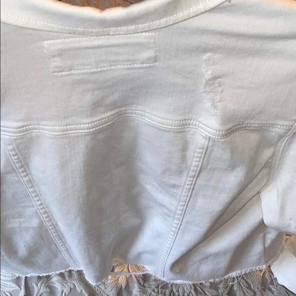 Express White Denim jacket - Picture 6 of 8